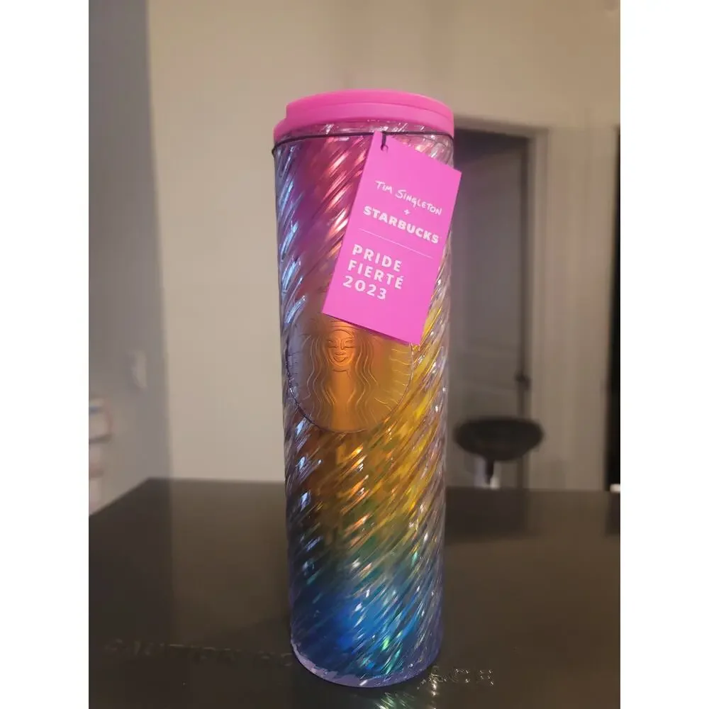 Starbucks Pride Rainbow Swirl Tumbler